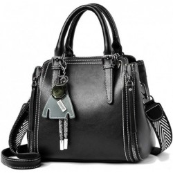 Femme Sac bandouliere Sacs a main Petit Cuir Sacs Menotte Sacoche Mode Noir