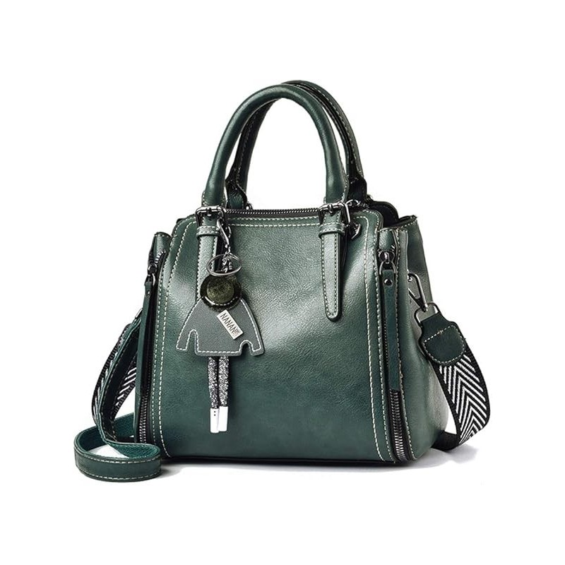 Femme Sacs a main Petit Cuir Sacs Menotte Sacs épaule Sacoche Mode Vert