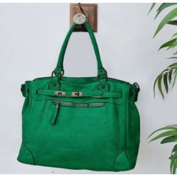 Sac à main urban vintage, vert