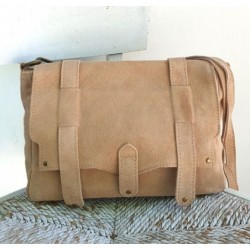 SAC BANDOULIÈRE MESSENGER BEIGE