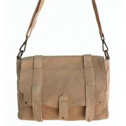 SAC BANDOULIÈRE MESSENGER BEIGE