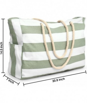 Sacs de plage Becokan pour femmes, grand sac fourre-tout de plage imperméable à fermeture éclair, sac de plage imperméable et résistant au sable, sac de piscine, grand sac fourre-tout