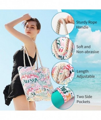 Sacs de plage pour femmes - Grand sac fourre-tout de plage, sac de piscine résistant au sable pour femmes, sac de plage pour piscine, salle de sport, épicerie, voyage