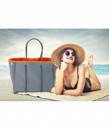 Sac de plage polyvalent en néoprène QOGiR avec poche intérieure zippée … … … …