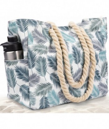 Sac de plage Odyseaco - Sac fourre-tout de plage - Sacs de plage pour femmes - Sac fourre-tout de plage - Sacs de plage imperméables et résistants au sable - Sac fourre-tout en toile