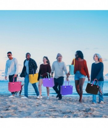 Sac de plage en caoutchouc extra large pour hommes et femmes, sac de voyage de grande capacité, sac fourre-tout de plage pour la plage, le bateau, la piscine