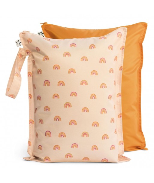 Lot de 2 sacs étanches anti-dégâts Tiny Twinkle - Sac imperméable et lavable pour le rangement en voyage, la poussette, la garderie, les couches pour bébé, le yoga, la plage, la piscine