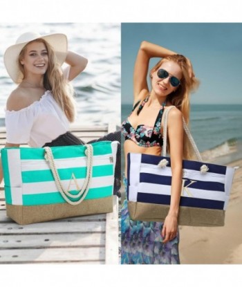 Cadeaux personnalisés YOOLIFE pour femmes - Cadeaux d'anniversaire pour femmes maman amie elle, grand sac fourre-tout de voyage initial essentiel de plage