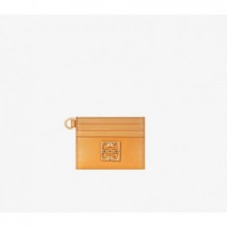 Givenchy Femme Porte-cartes 4G en cuir Box Orange rouge