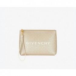 Femme Pochette GIVENCHY en toile enduite 4G Naturel beige