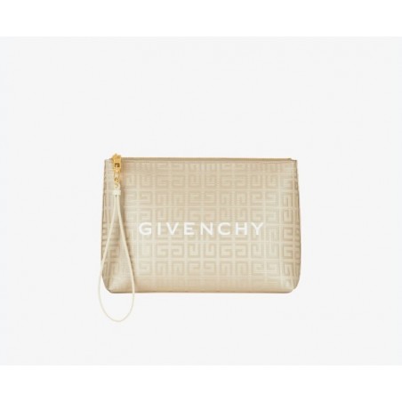 Femme Pochette GIVENCHY en toile enduite 4G Naturel beige