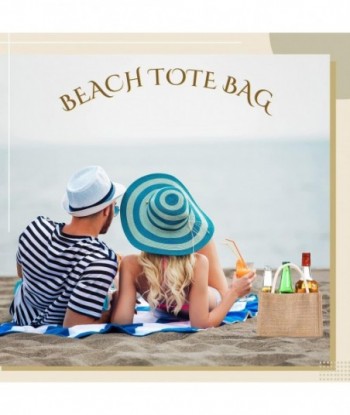 Cunno Lot de 12 mini sacs fourre-tout en toile de jute réutilisables avec poignée Petit sac cadeau en toile vierge DIY Imperméable pour mariage Plage