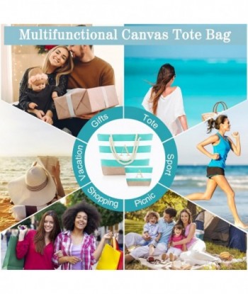 Cadeaux YOOLIFE pour femmes - Cadeaux d'anniversaire personnalisés pour maman Cadeaux fourre-tout de voyage Sac de plage avec initiales Cadeaux pour amie