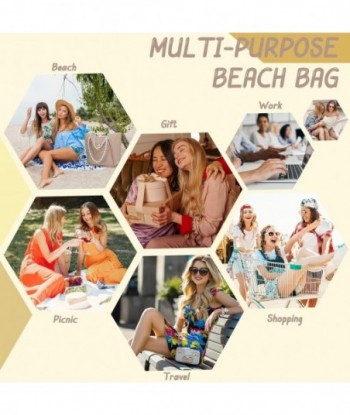 Sac de plage Bluboon, sac fourre-tout de plage imperméable et résistant au sable, sacs de piscine pliables, cadeaux de vacances, de voyage, d'anniversaire pour femmes