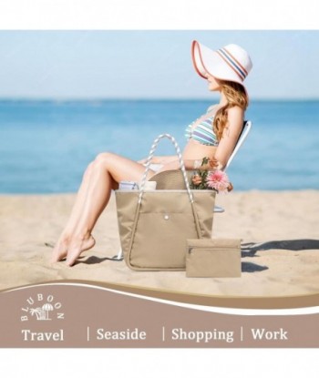 Sac de plage Bluboon, sac fourre-tout de plage imperméable et résistant au sable, sacs de piscine pliables, cadeaux de vacances, de voyage, d'anniversaire pour femmes