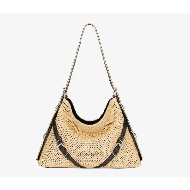 Givenchy Plage Sac Voyou medium en raphia