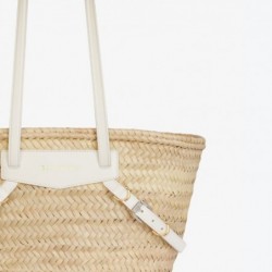 Givenchy Plage Panier Voyou petit modèle en raphia