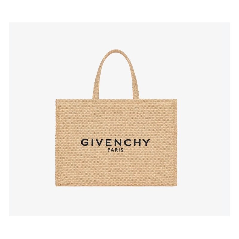 Givenchy Plage
Cabas G-Tote medium en raphia