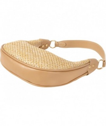 Mini petit sac en paille en forme de croissant, sac à main en paille, sac à main tissé, sac à main de vacances, sac à main en osier, sac à main d'été, sac à main de plage, sacs à bandoulière, sac à main pour femme