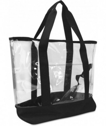 Grand sac fourre-tout transparent DALIX de 20 po avec petite pochette