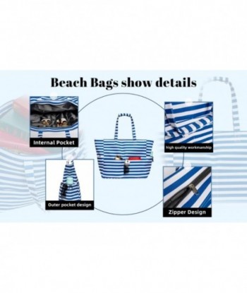 Grand sac de plage pour femme, imperméable, résistant au sable, sac fourre-tout de plage pour femme, sac de piscine pour voyage et vacances