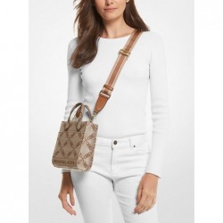 MICHAEL MICHAEL KORS
Sac bandoulière Gigi en jacquard avec logo Empire