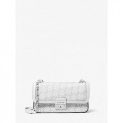 MICHAEL MICHAEL KORS Sac porté épaule,Sac bandoulière chaîne blanc