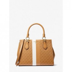 Michael Kors Sac cabas rayé à logo Marilyn