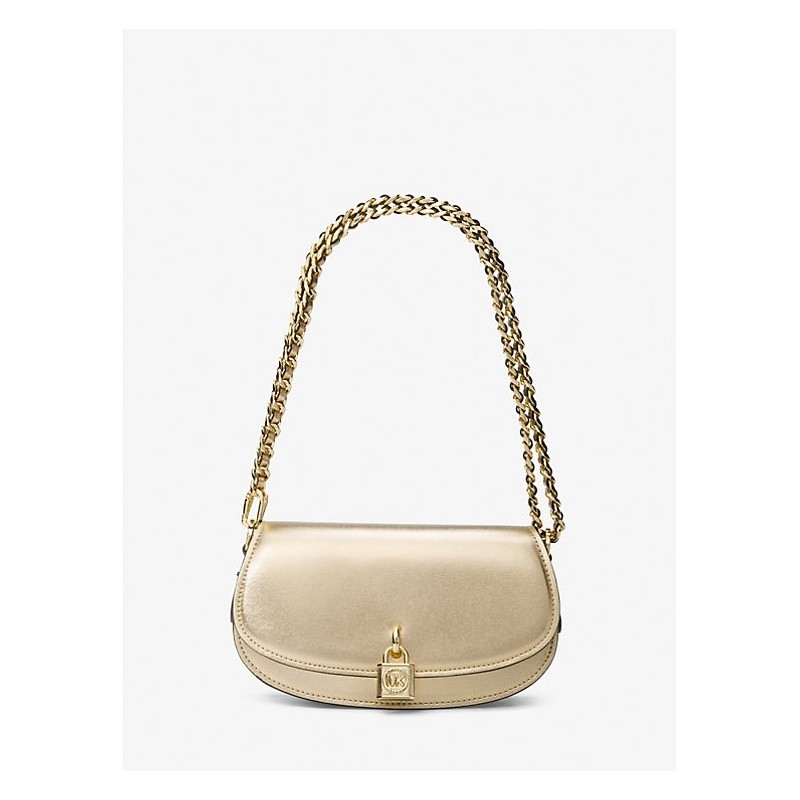 MICHAEL MICHAEL KORS
Petit sac porté épaule Mila en cuir métallisé