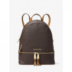 MICHAEL MICHAEL KORS
Sac à dos Rhea avec logo de taille moyenne,MARRON