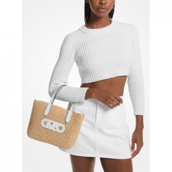 Michael Kors
Sac cabas femme Eliza en paille avec logo Empire