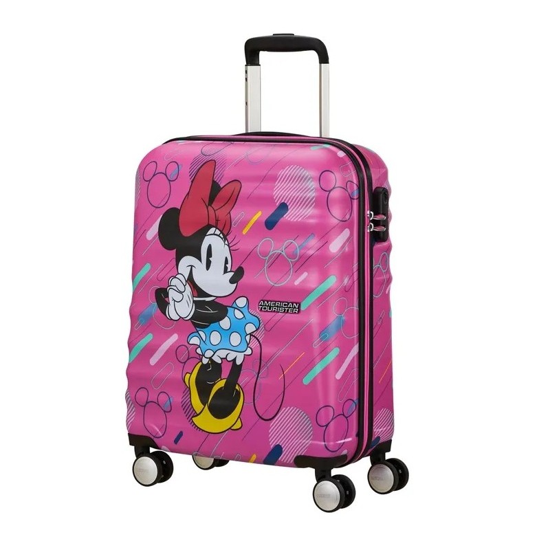 Valise de voyage American Tourister Disney,coque rigide,valise,Rose