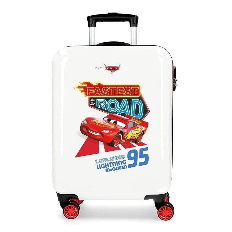 Disney Cars Valise Trolley,ABS Serrure à combinaison Bagage à main