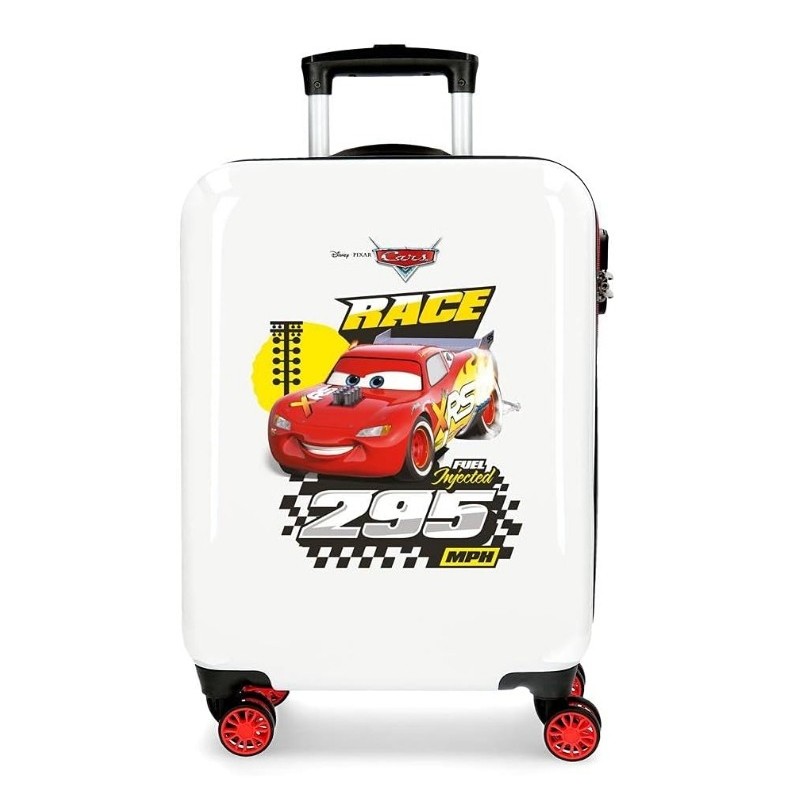 Disney Cars Valise Trolley,ABS Serrure à combinaison doubles Bagage à main