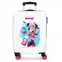 Disney Minnie Good Mood Valise Trolley Cabine Multicolore,Bagage à main