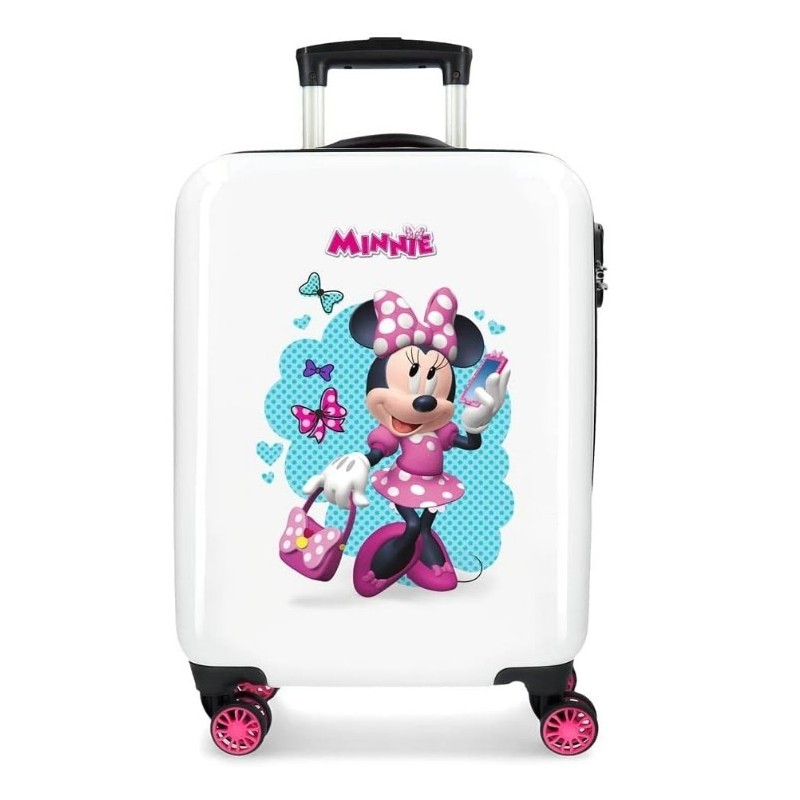 Disney Minnie Good Mood Valise Trolley Cabine Multicolore,Bagage à main