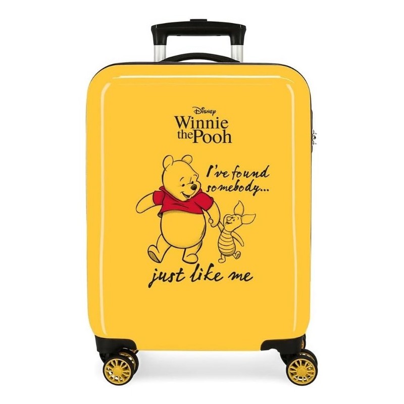 Disney Winnie The Pooh Valise de cabine Ocre,Rigide ,Bagages à main