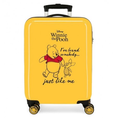 Disney Winnie The Pooh Valise de cabine Ocre,Rigide ,Bagages à main