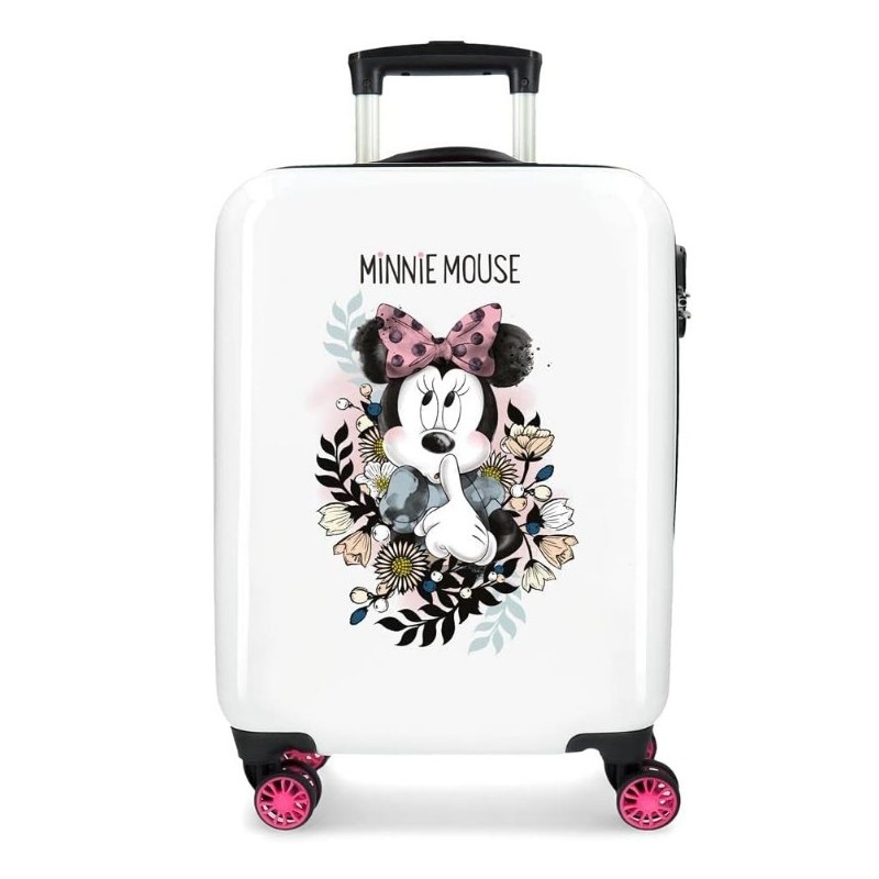 Disney Minnie Style Valise Trolley Cabine, Rigide,Bagage à main